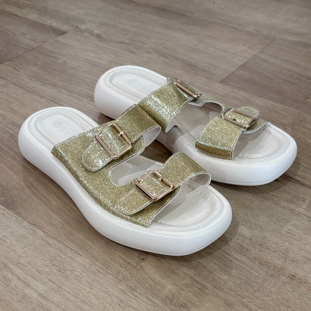 NEW Women’s JEKO Platform Double Buckle Sandals